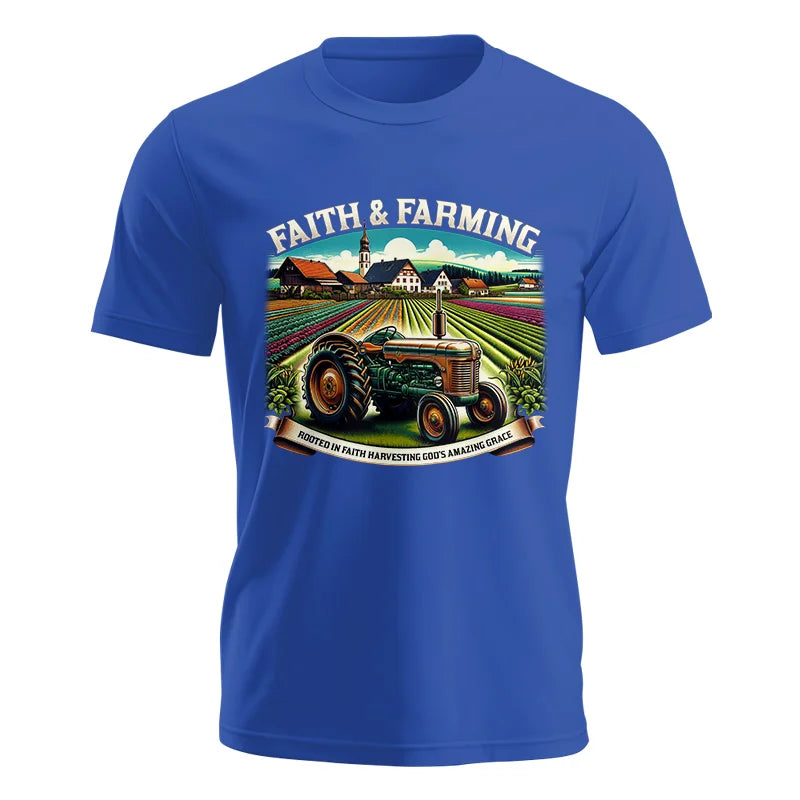 Faith And Farming 4 - Unisex Jersey Short Sleeve Tee