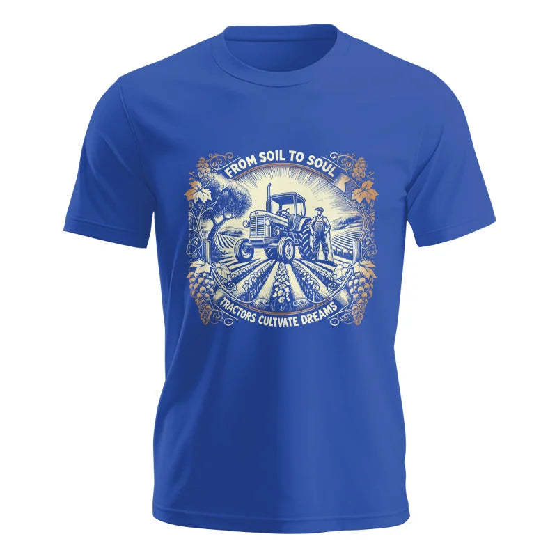 Image of From Soil To Soul_Tractors Cultivate Dreams 2 - Unisex Jersey Short Sleeve Tee