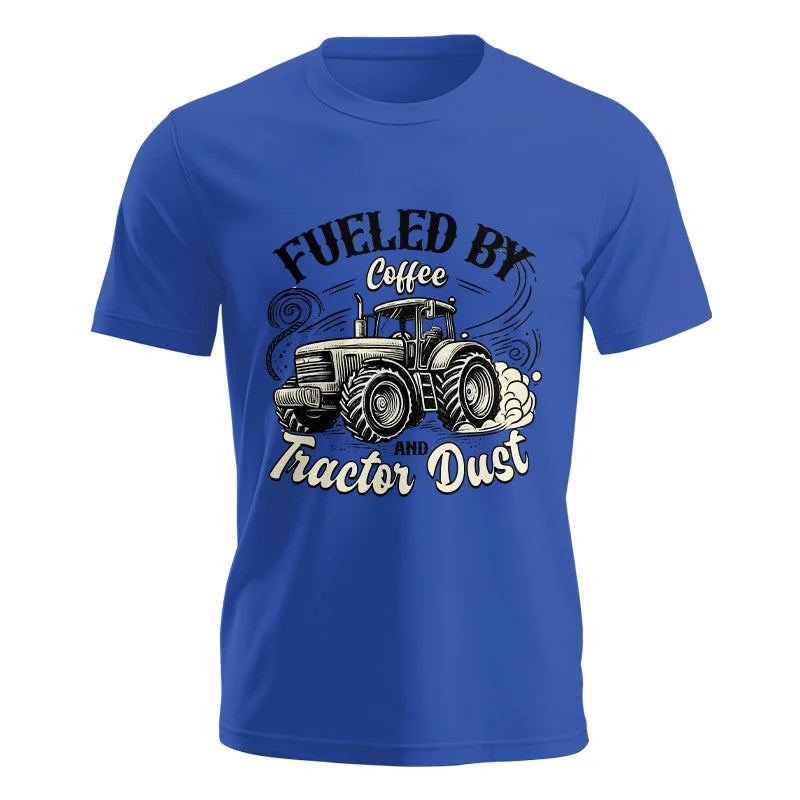 Image of Fueled By Coffee And Tractor Dust 2 - Unisex Jersey Short Sleeve Tee