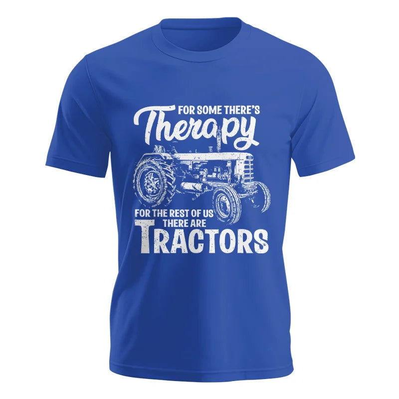 Funny Farmer Therapy Vintage Tractor Lover - Unisex Jersey Short Sleeve Tee