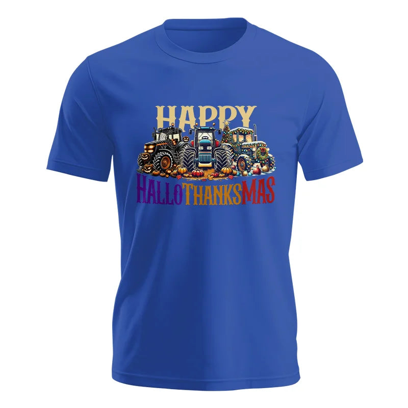 Image of Happy HalloThanksMas - Unisex Jersey Short Sleeve Tee