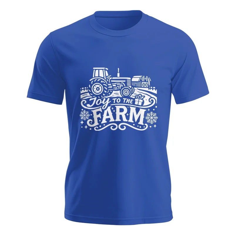 Image of Joy To The Farm 1 - Unisex Jersey Short Sleeve Tee