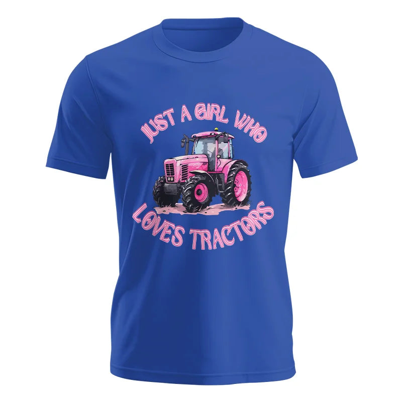 Just A Girl Who Loves Tractors 1 - Unisex Jersey Short Sleeve Tee