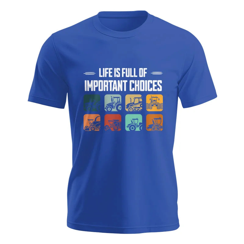 Image of Life Is Full Important Choices 36 - Unisex Jersey Short Sleeve Tee