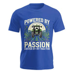 Powered By Passion Driven By My Tractor 3 - Unisex Jersey Short Sleeve Tee