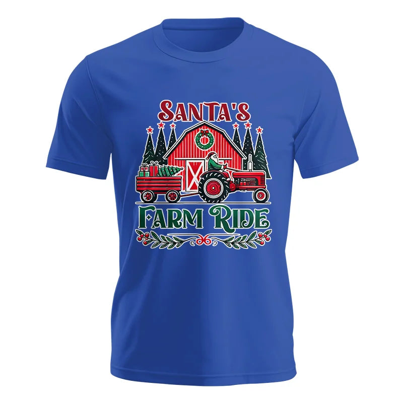 Image of Santa's Farm Ride 1 - Unisex Jersey Short Sleeve Tee