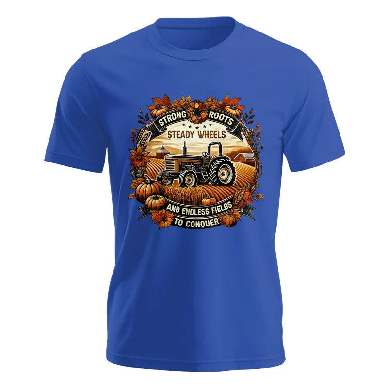 Thanksgiving Farmer Endless Fields To Conquer 1 - Unisex Jersey Short Sleeve Tee