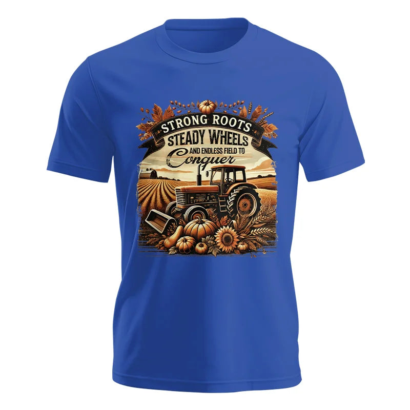 Image of Thanksgiving Farmer Endless Fields To Conquer 2 - Unisex Jersey Short Sleeve Tee