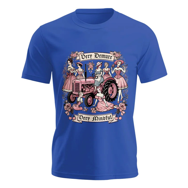 Very Demure Very Mindful Tractor - Unisex Jersey Short Sleeve Tee