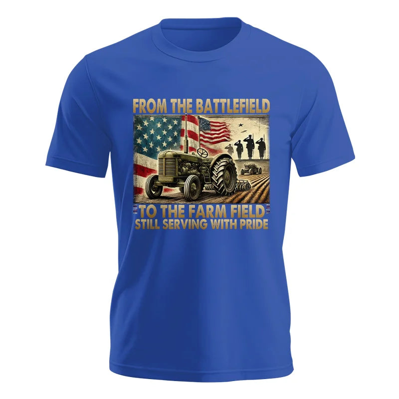 Veteran Farmer From The Battlefield To The Farm Field 1 - Unisex Jersey Short Sleeve Tee