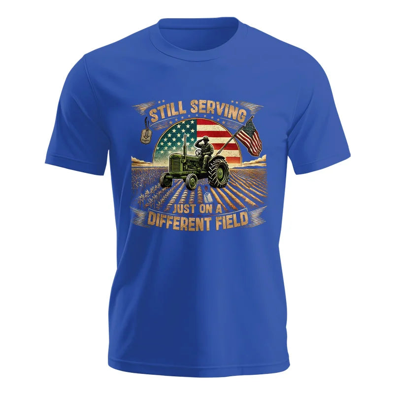 Image of Veteran Farmer Still Serving 8 - Unisex Jersey Short Sleeve Tee