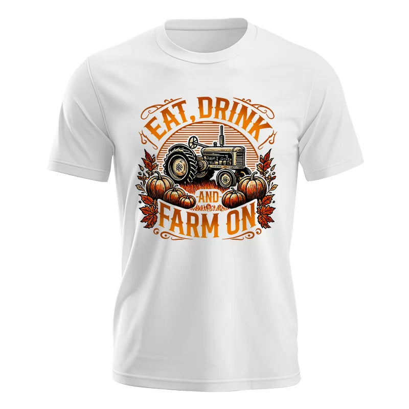 Image of Eat Drink and Farm On 2 - Unisex Jersey Short Sleeve Tee