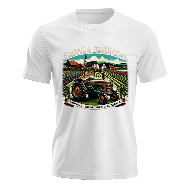 Faith And Farming 4 - Unisex Jersey Short Sleeve Tee