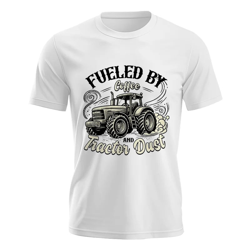 Fueled By Coffee And Tractor Dust 2 - Unisex Jersey Short Sleeve Tee