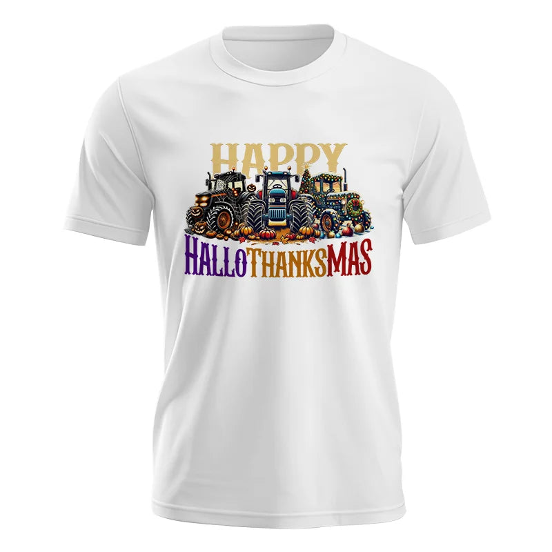 Image of Happy HalloThanksMas - Unisex Jersey Short Sleeve Tee