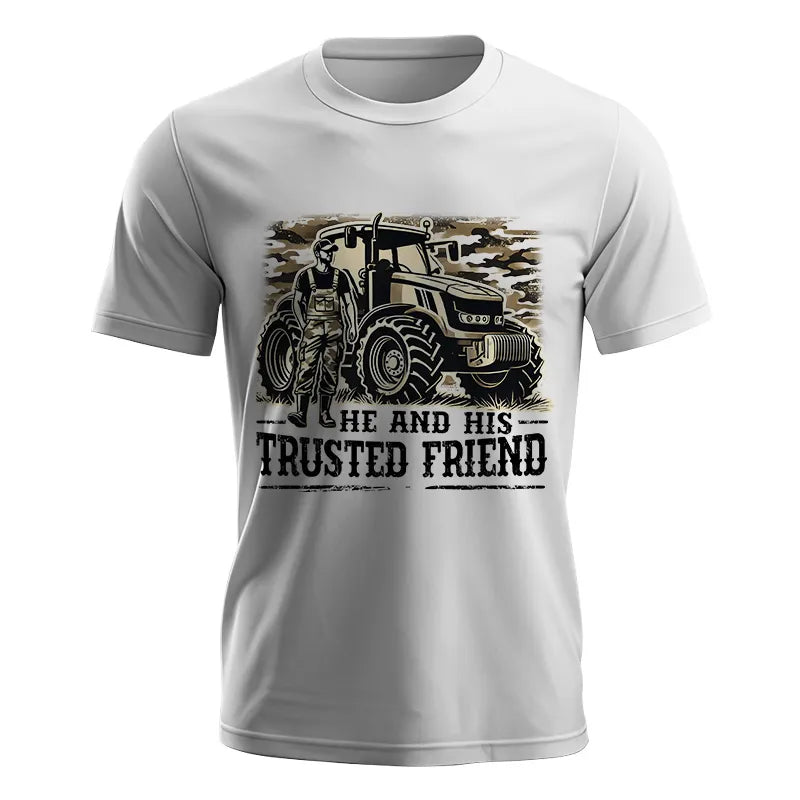 He and His Trusted Friend - Unisex Jersey Short Sleeve Tee