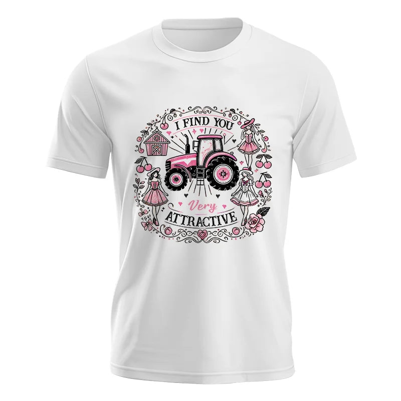 Image of I Find You Very Attractive Pink Cherry - Unisex Jersey Short Sleeve Tee