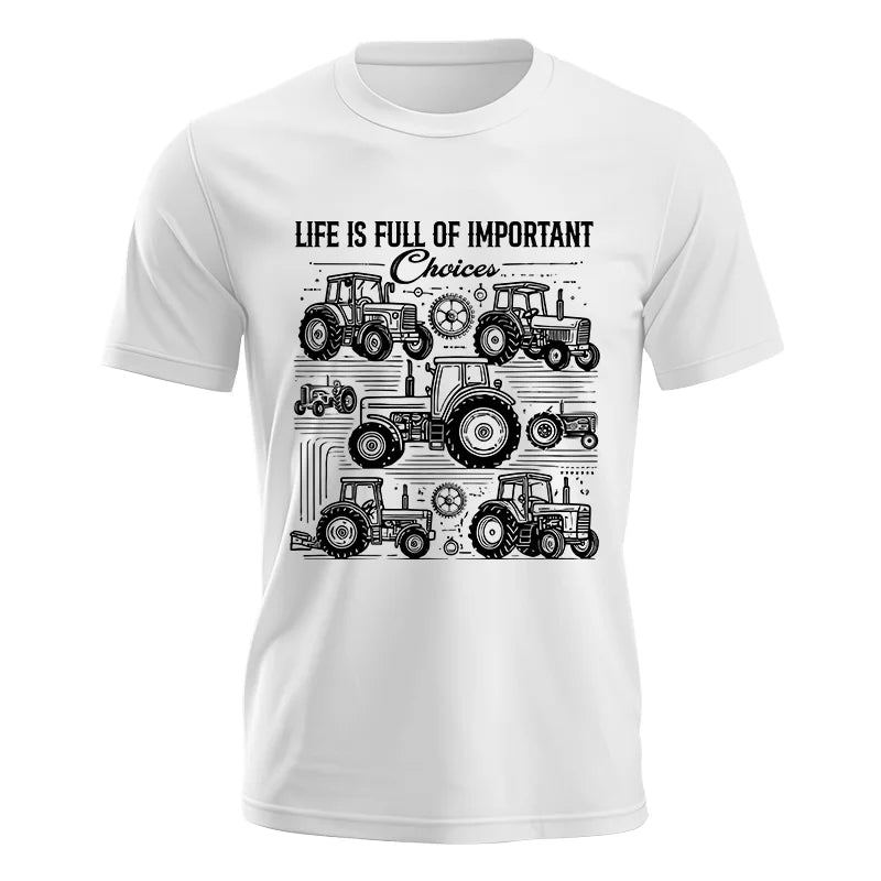 Image of Life Is Full Of Important Choices - Unisex Jersey Short Sleeve Tee