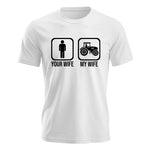 My Wife Is Cooler Than Yours Funny Farm Tractor 2 - Unisex Jersey Short Sleeve Tee