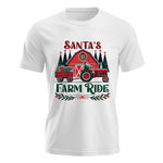 Santa's Farm Ride 1 - Unisex Jersey Short Sleeve Tee