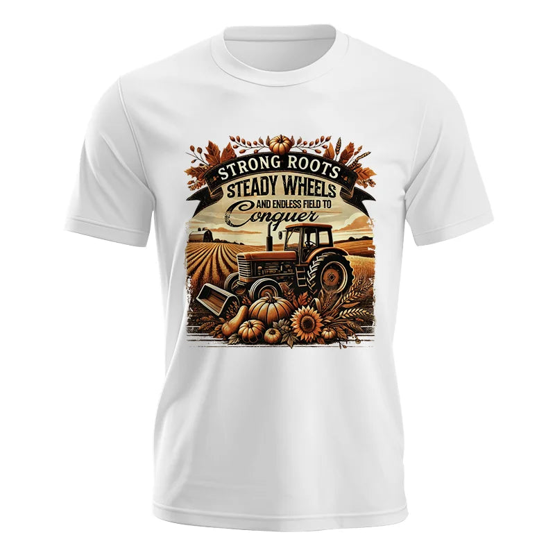 Thanksgiving Farmer Endless Fields To Conquer 2 - Unisex Jersey Short Sleeve Tee