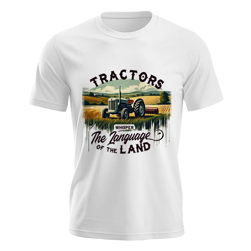 Tractors Whisper The Language Of The Land 2 - Unisex Jersey Short Sleeve Tee