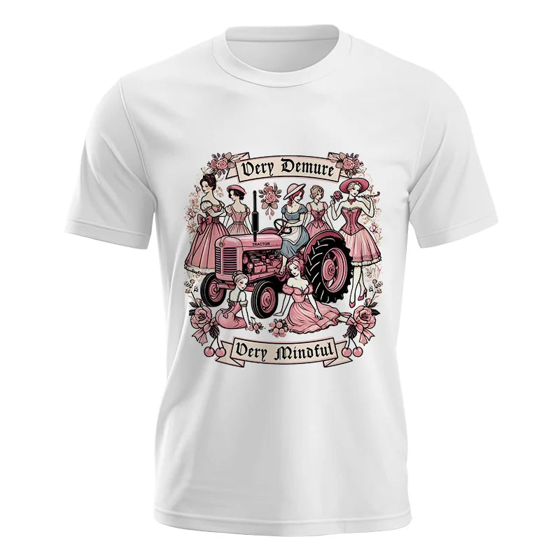 Very Demure Very Mindful Tractor - Unisex Jersey Short Sleeve Tee