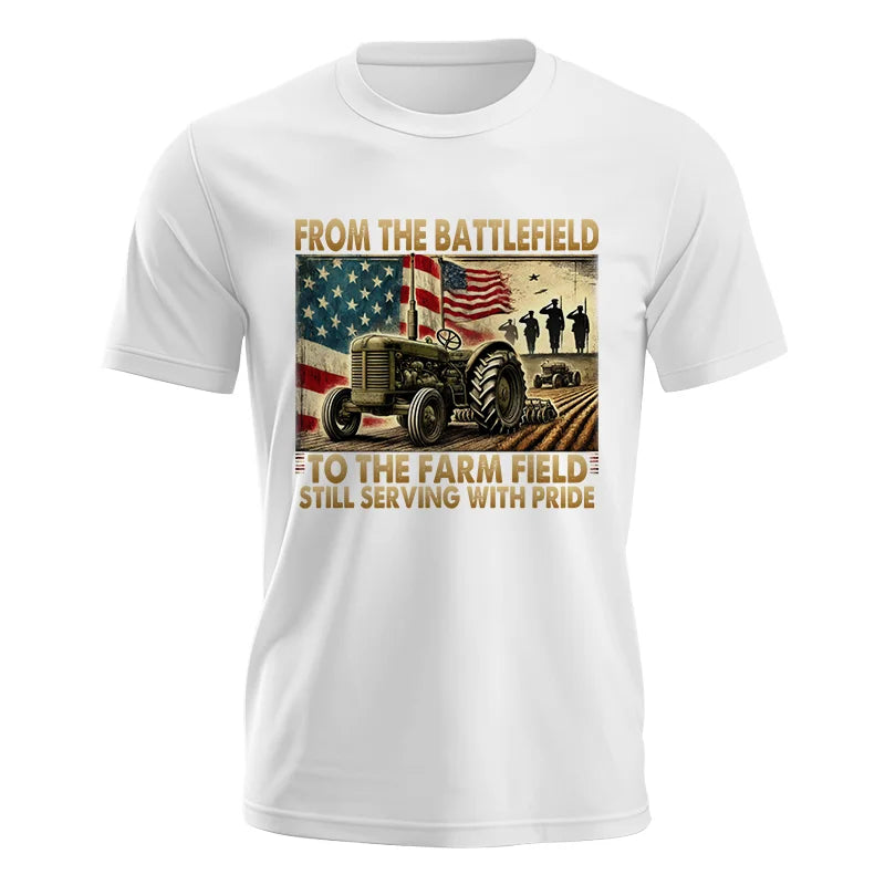 Veteran Farmer From The Battlefield To The Farm Field 1 - Unisex Jersey Short Sleeve Tee