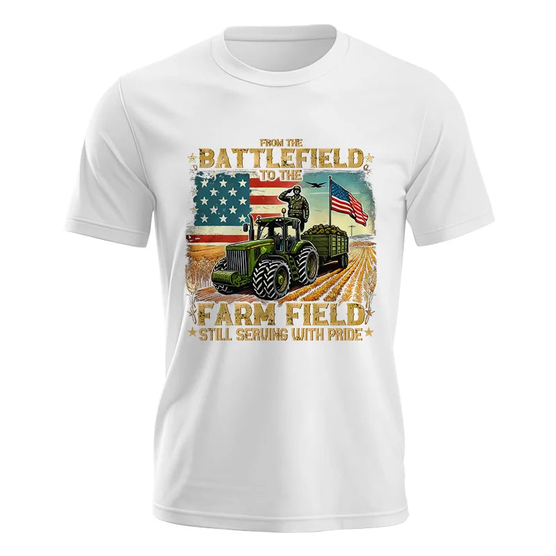 Veteran Farmer From The Battlefield To The Farm Field 2 - Unisex Jersey Short Sleeve Tee