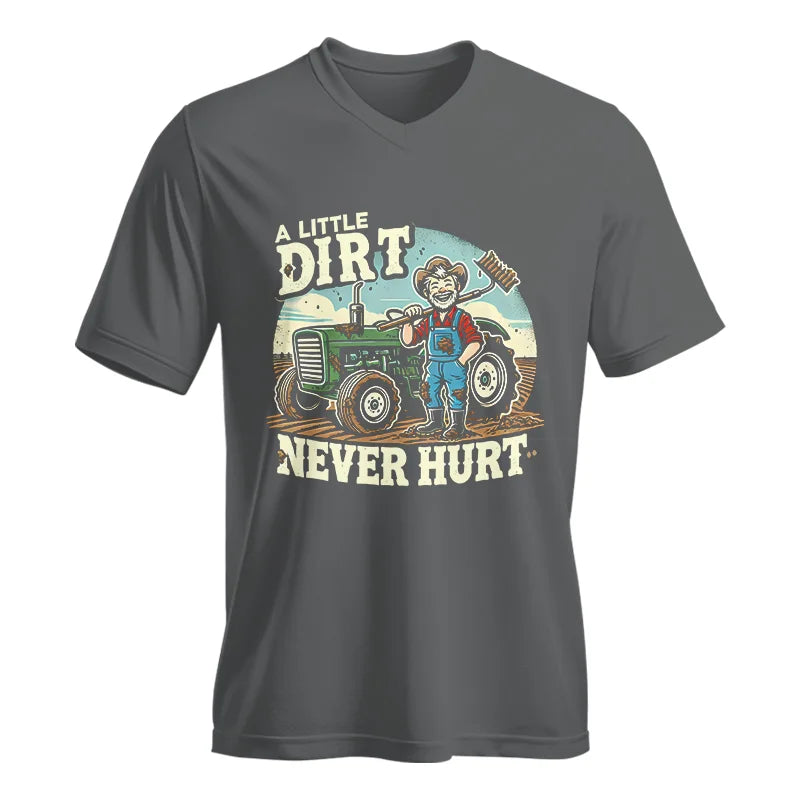 A Little Dirt Never Hurt 1 - Unisex Jersey Short Sleeve V-Neck Tee