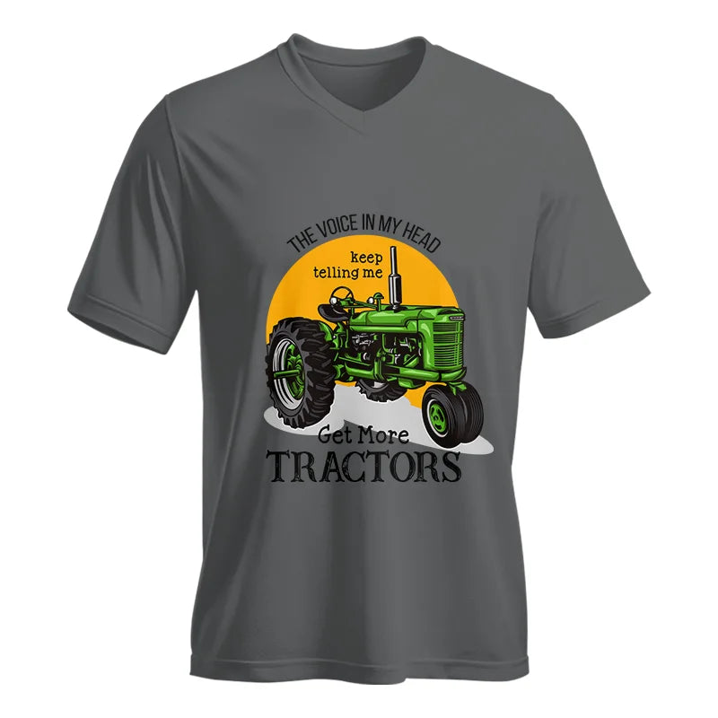 Get More Tractors 11 - Unisex Jersey Short Sleeve V-Neck Tee