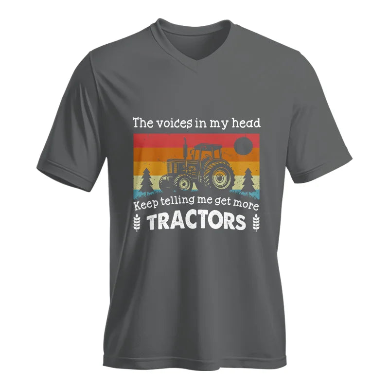 Get More Tractors 13 - Unisex Jersey Short Sleeve V-Neck Tee