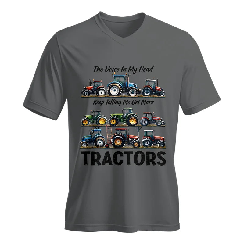 Get More Tractors 4 - Unisex Jersey Short Sleeve V-Neck Tee