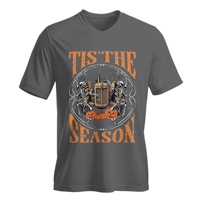 Tis The Pumpkin Season 2 - Unisex Jersey Short Sleeve V-Neck Tee