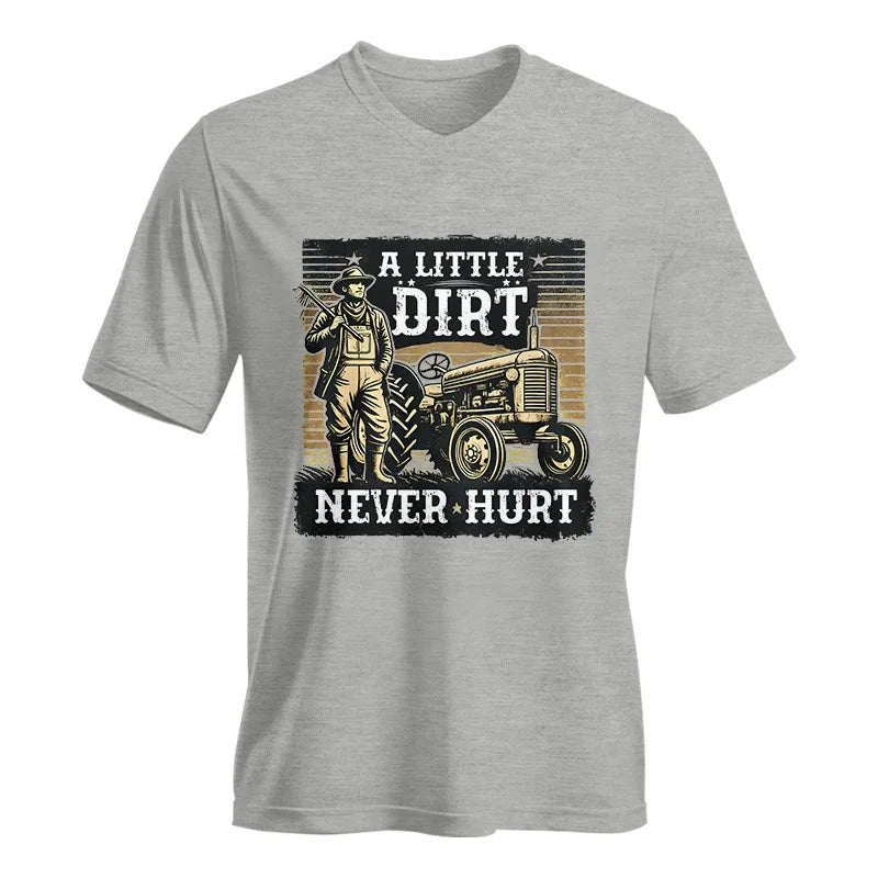 Image of A Little Dirt Never Hurt 2 - Unisex Jersey Short Sleeve V-Neck Tee