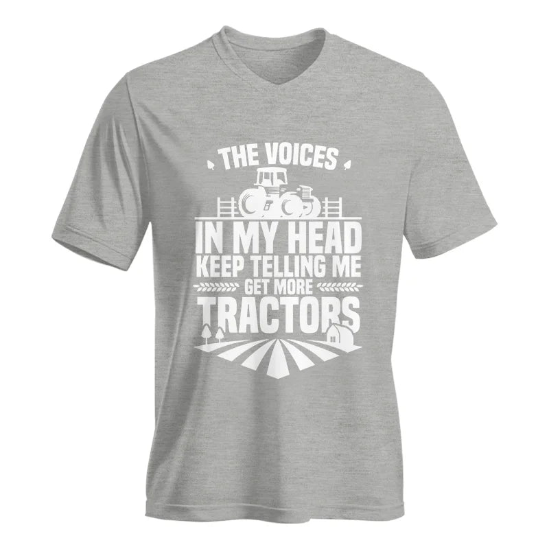 Get More Tractors 16 - Unisex Jersey Short Sleeve V-Neck Tee