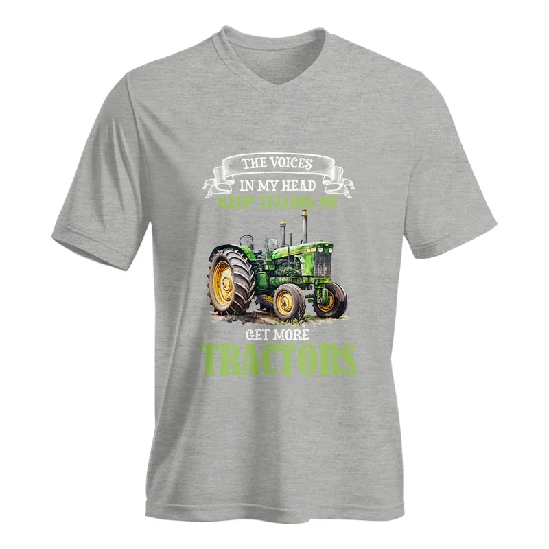 Image of Get more tractors 21 - Unisex Jersey Short Sleeve V-Neck Tee