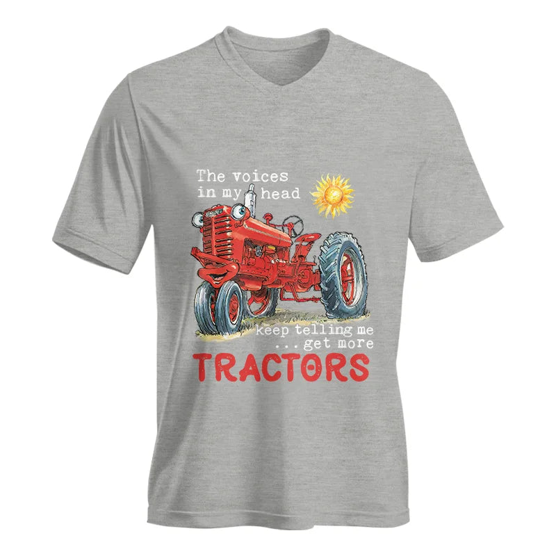 Get More Tractors 6 - Unisex Jersey Short Sleeve V-Neck Tee