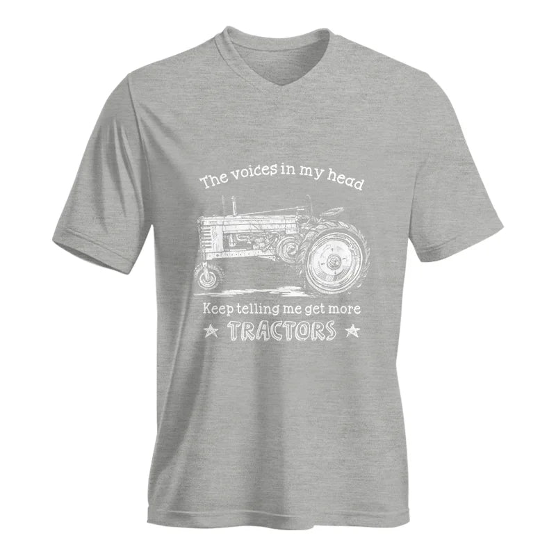 Get More Tractors 8 - Unisex Jersey Short Sleeve V-Neck Tee