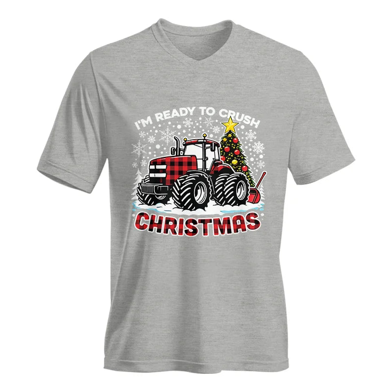 I'm Ready To Crush Christmas - Unisex Jersey Short Sleeve V-Neck Tee