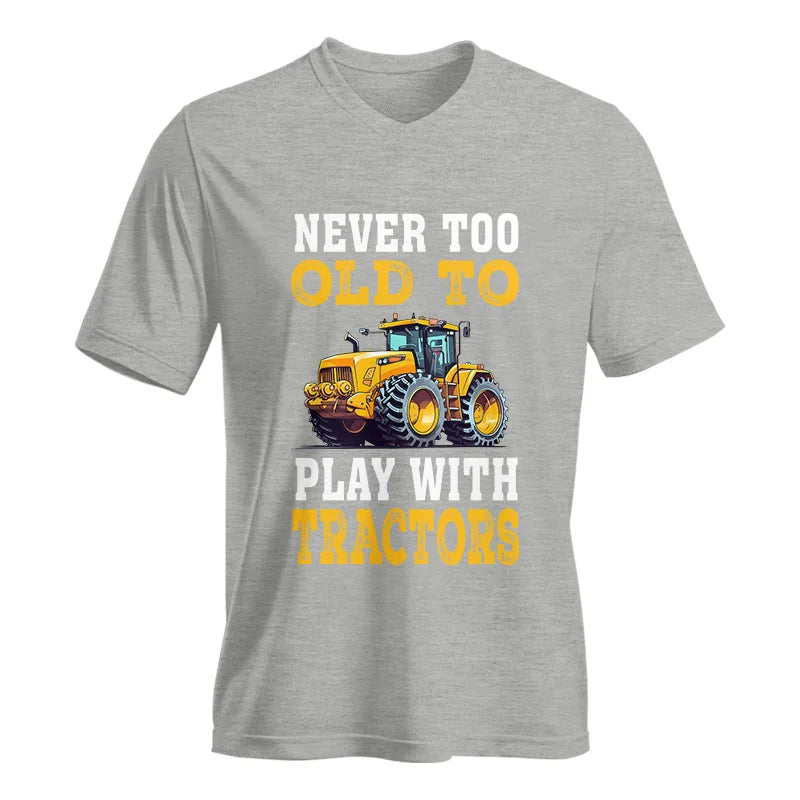 Never Too Old - Unisex Jersey Short Sleeve V-Neck Tee