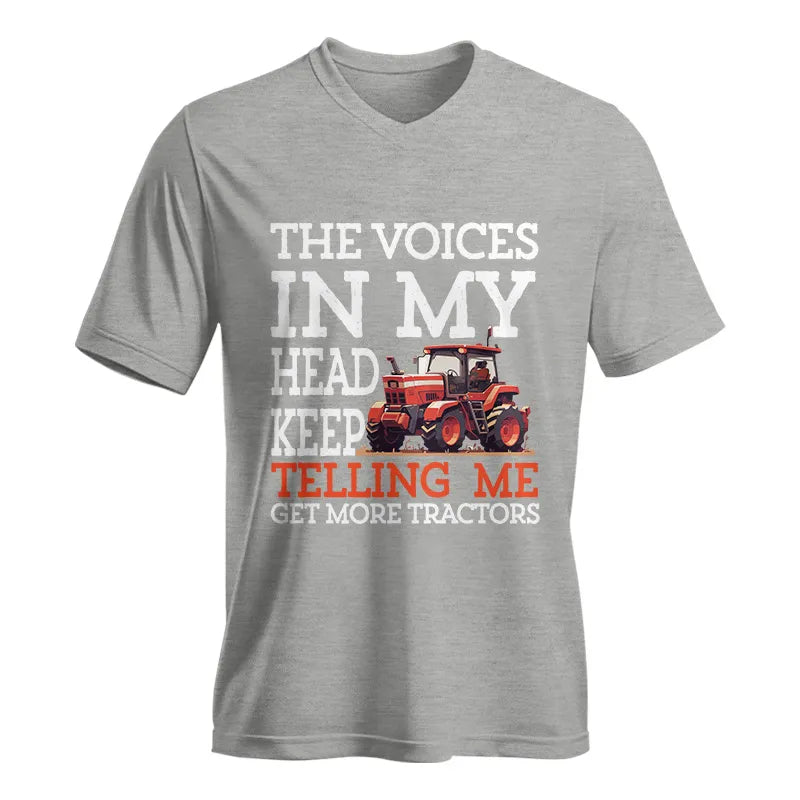 The Voice In My Head - Unisex Jersey Short Sleeve V-Neck Tee