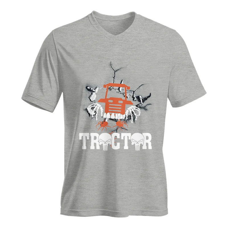 Image of Tractor Is My Life - Unisex Jersey Short Sleeve V-Neck Tee