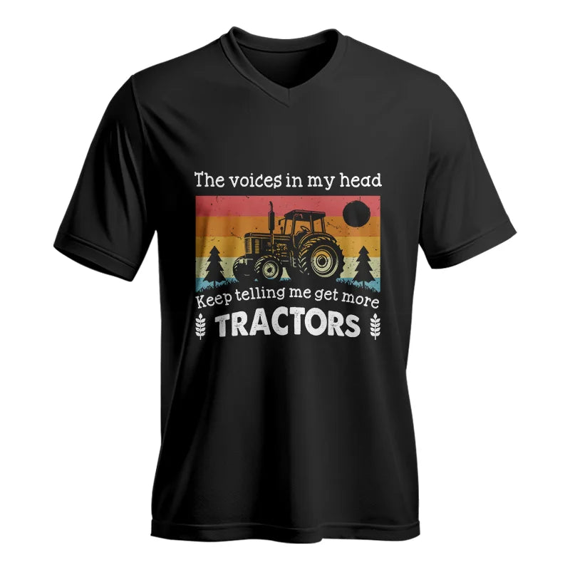 Get More Tractors 13 - Unisex Jersey Short Sleeve V-Neck Tee