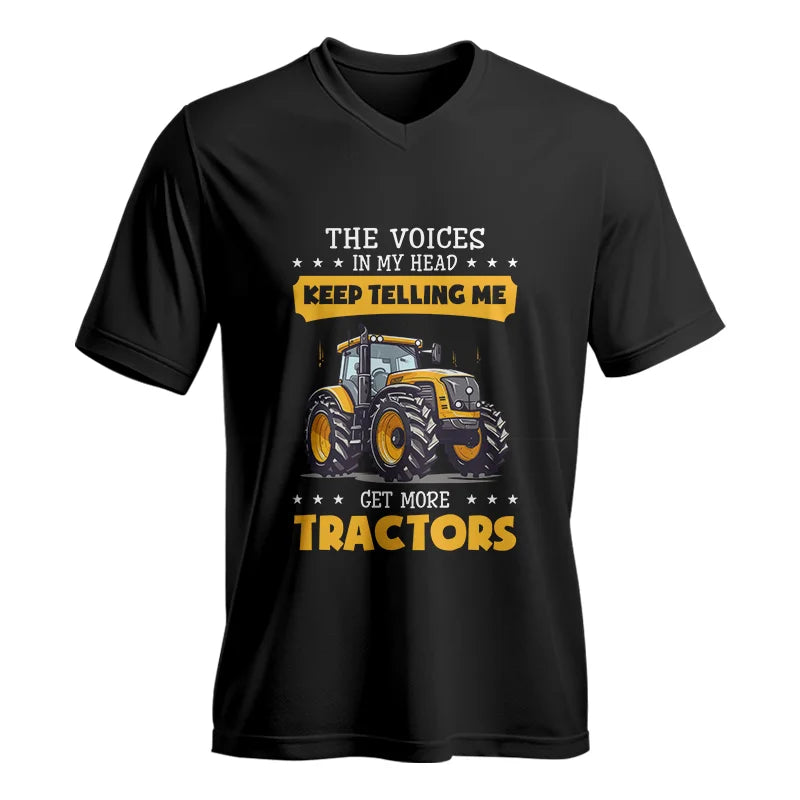 Get more tractors 20 - Unisex Jersey Short Sleeve V-Neck Tee