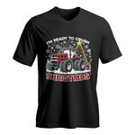 I'm Ready To Crush Christmas - Unisex Jersey Short Sleeve V-Neck Tee