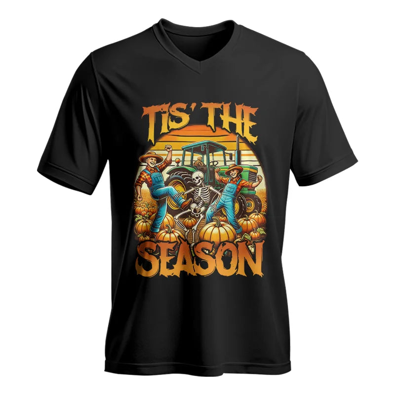 Image of Tis The Pumpkin Season 1 - Unisex Jersey Short Sleeve V-Neck Tee