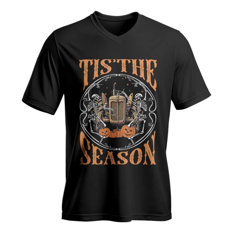 Tis The Pumpkin Season 2 - Unisex Jersey Short Sleeve V-Neck Tee