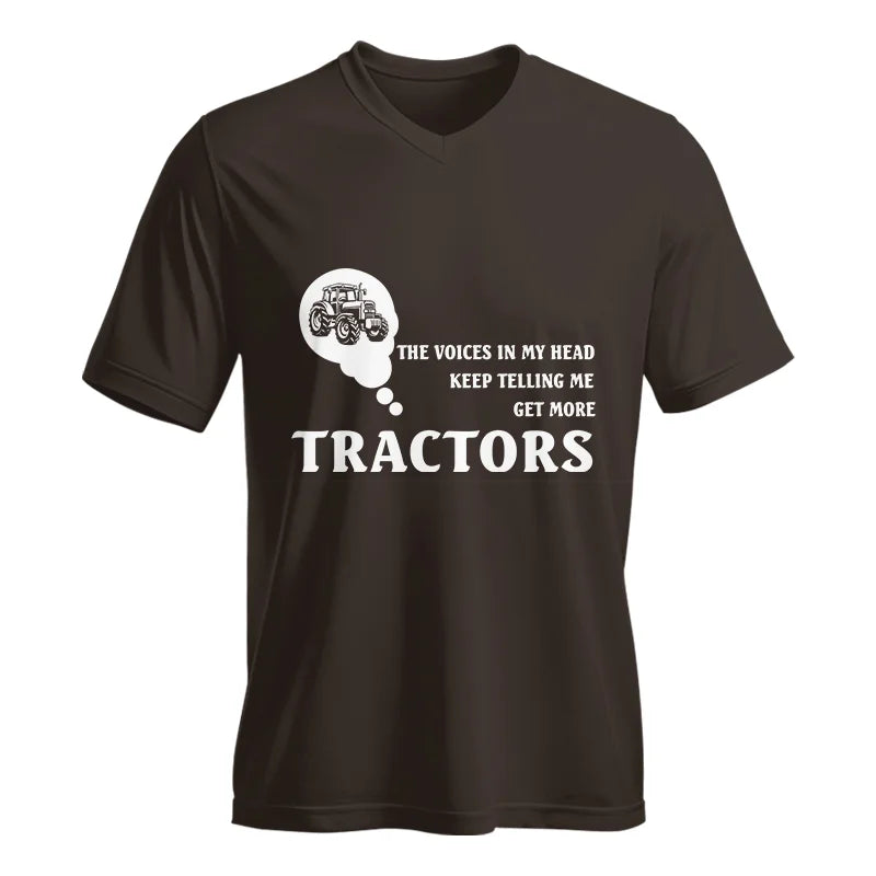 Get More Tractors 5 - Unisex Jersey Short Sleeve V-Neck Tee