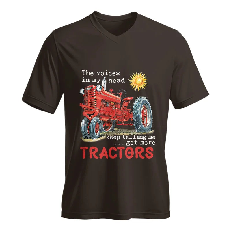 Get More Tractors 6 - Unisex Jersey Short Sleeve V-Neck Tee